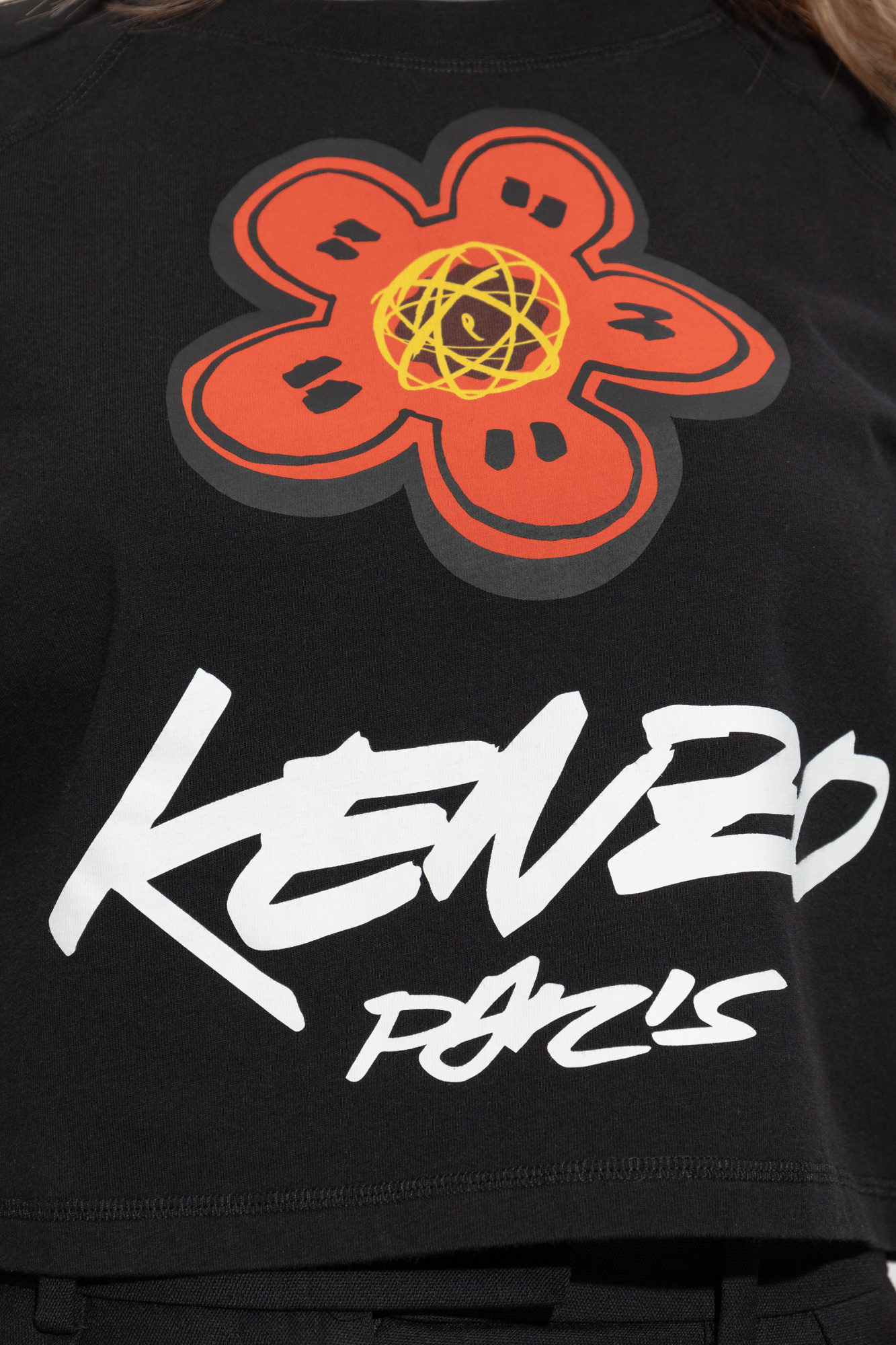 Kenzo T-shirt with printed logo | Women's Clothing | Vitkac